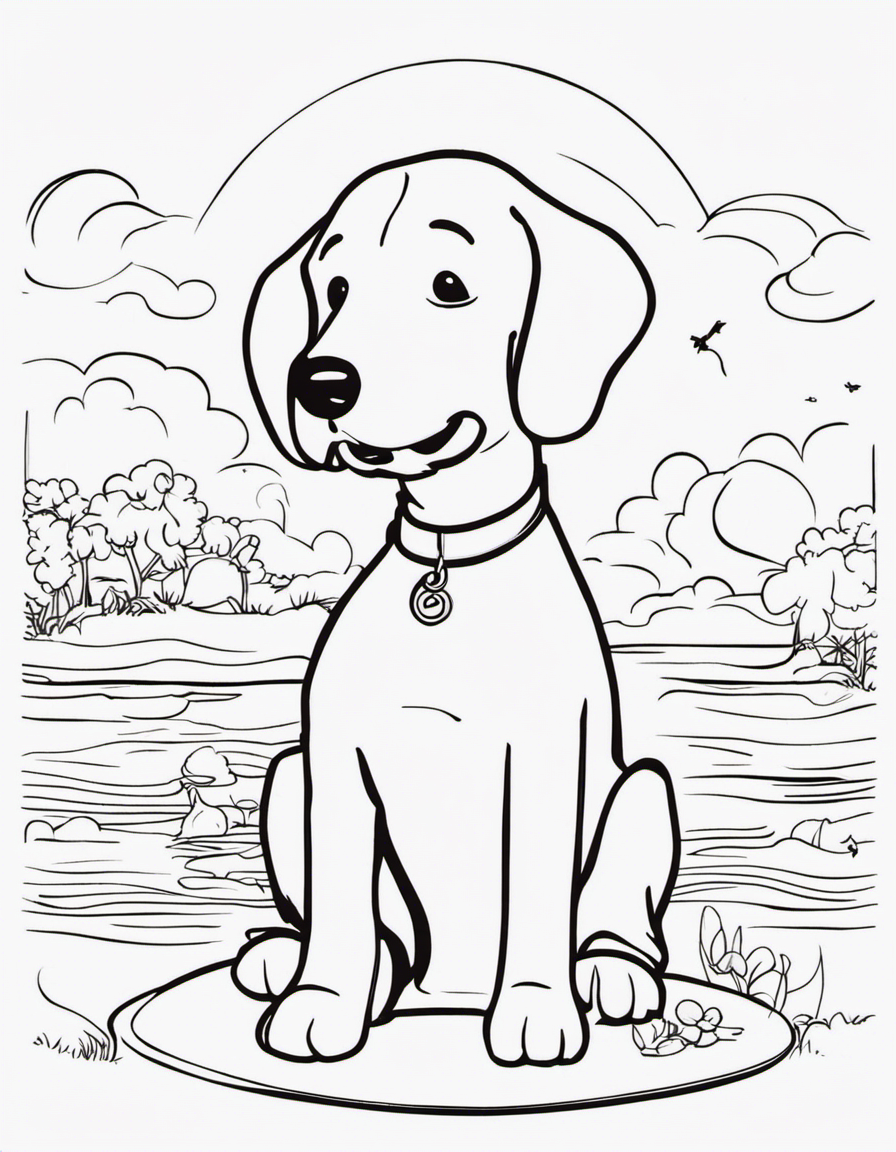 realistic snoopy coloring page