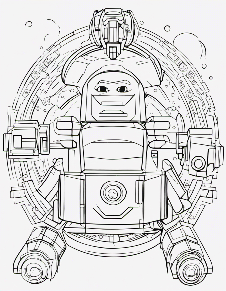 lego  coloring page