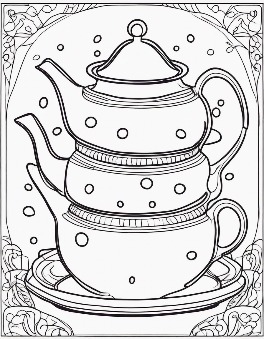 dancing coloring pages
