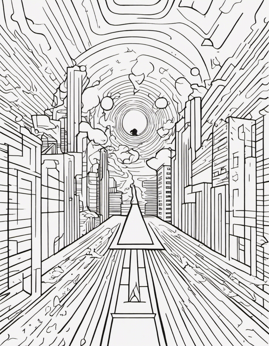 trippy coloring pages