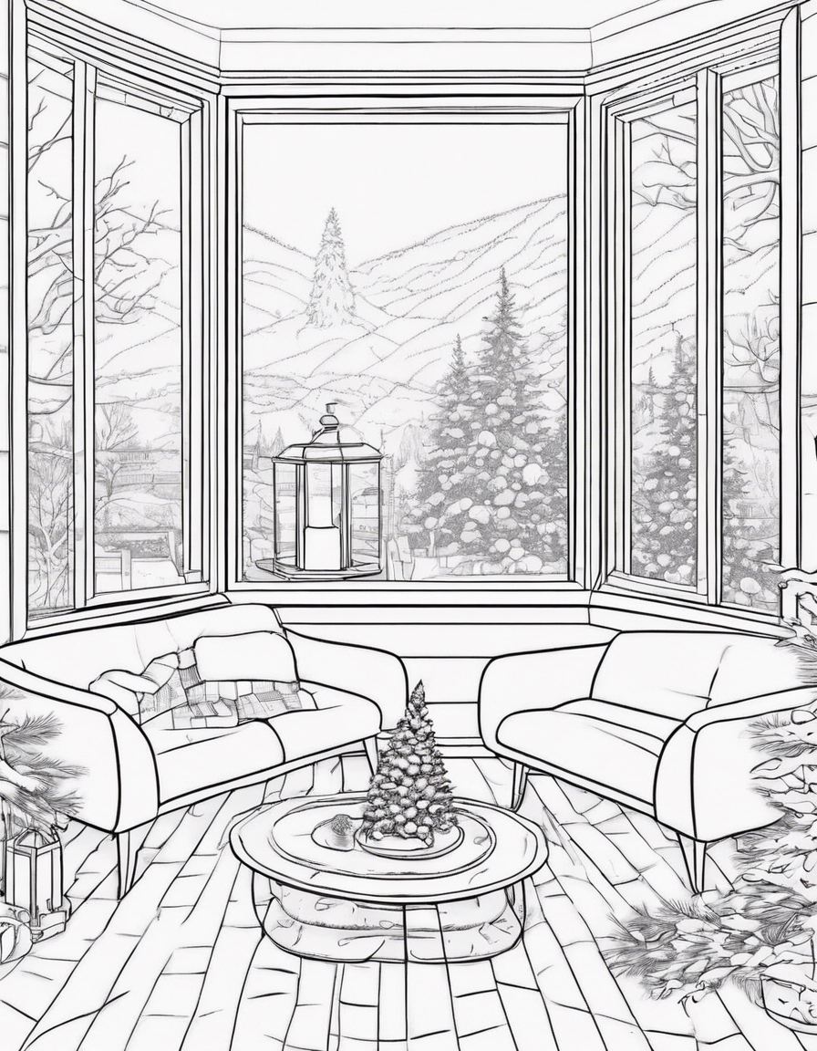 house coloring pages