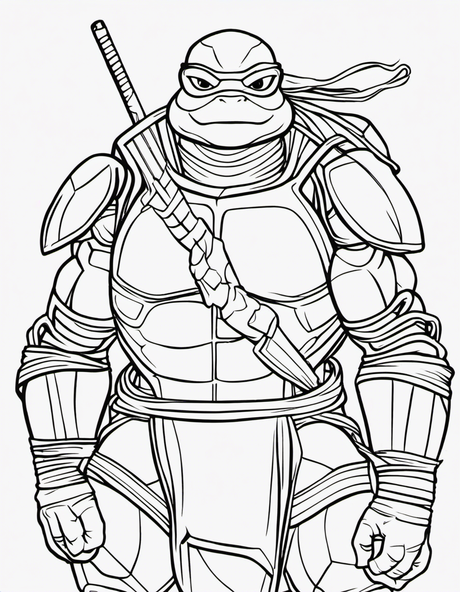 ninja turtles coloring pages