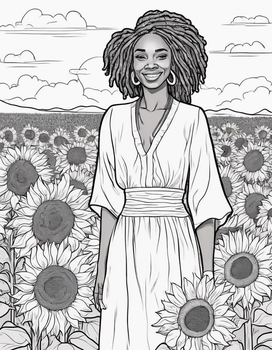 dress coloring pages