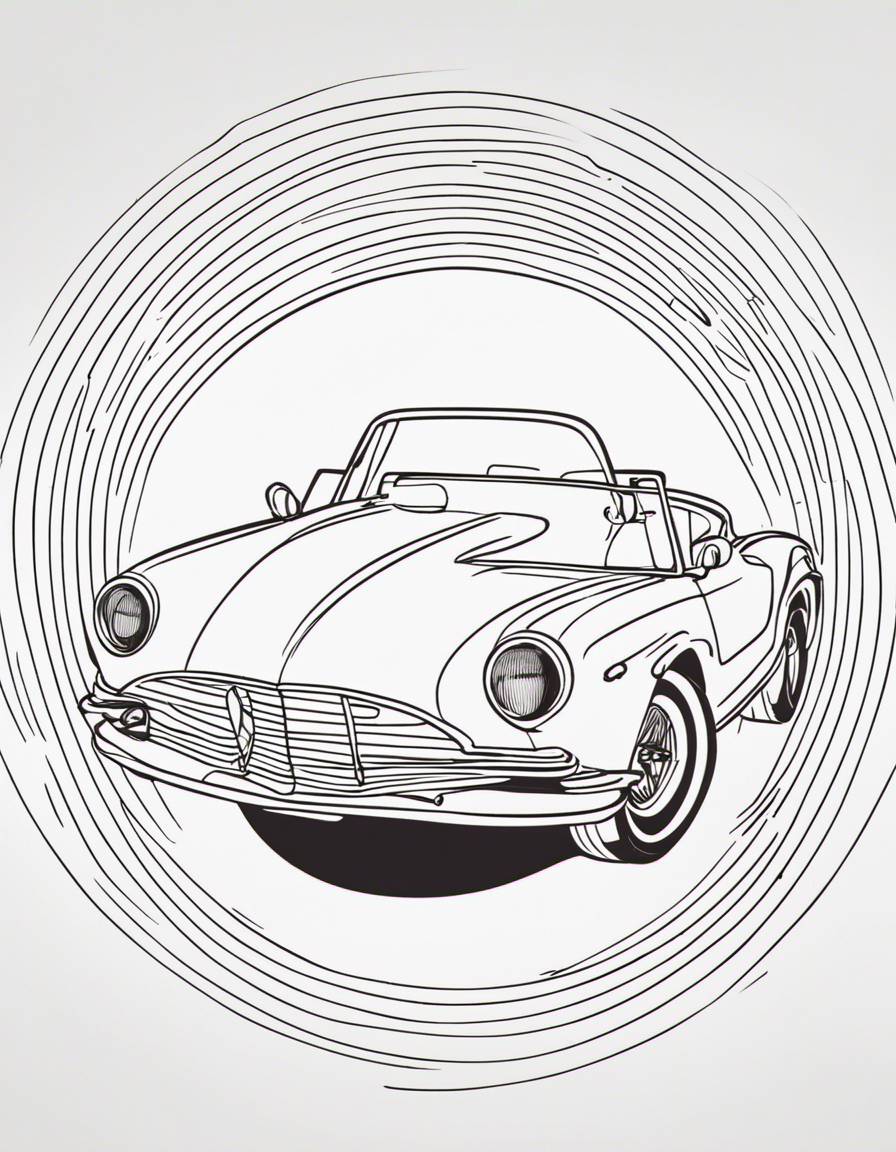 car coloring pages