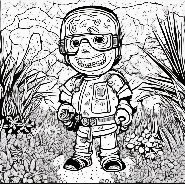 Escuela Bíblica Oasis Kids coloring page