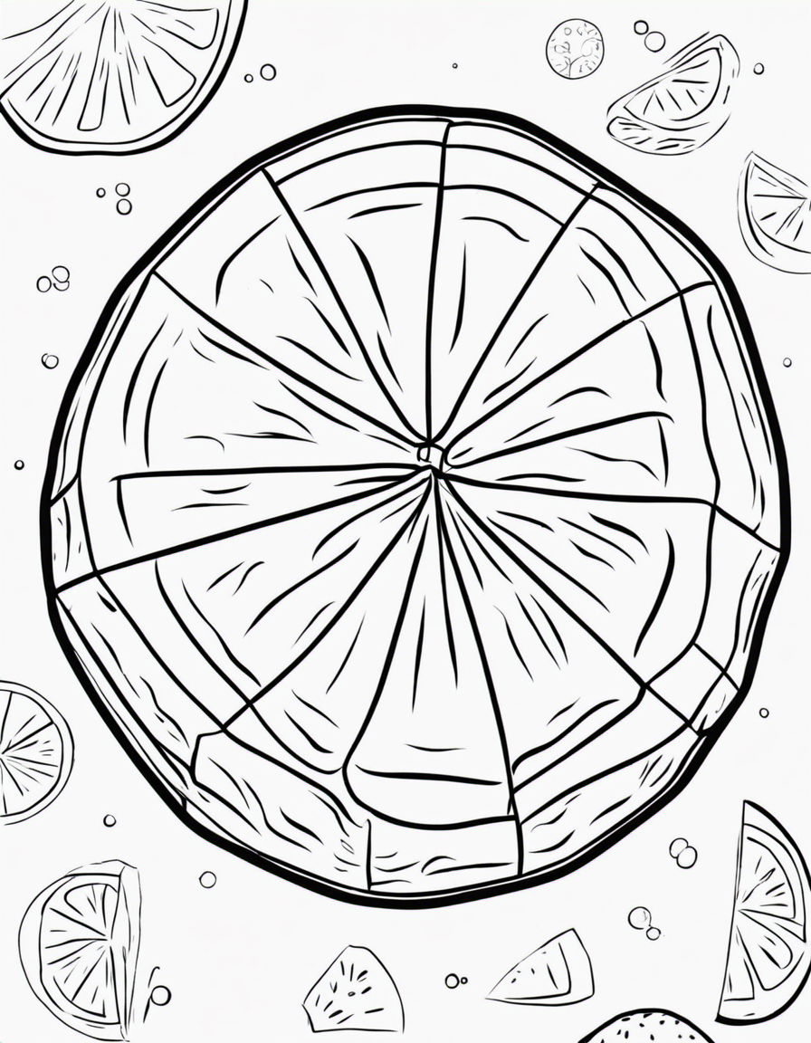 watermelon coloring pages