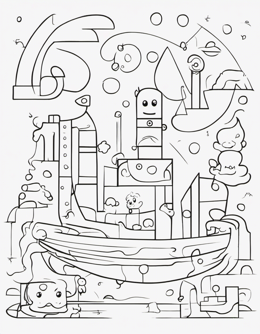 numberblocks coloring pages