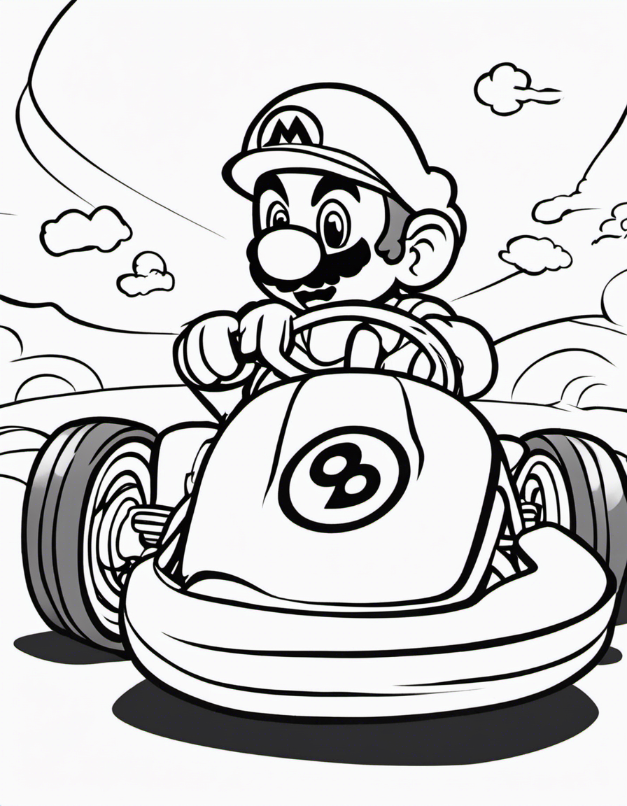 mario coloring pages