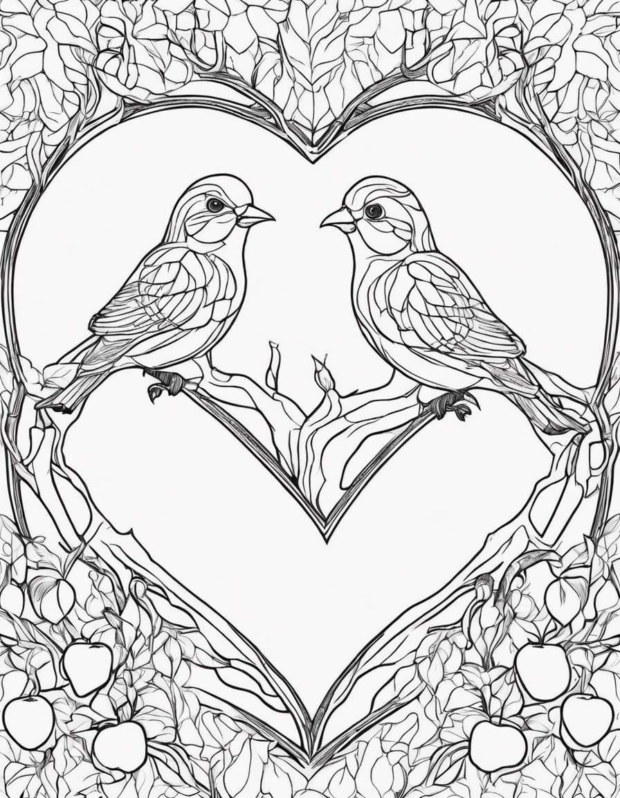 tree coloring pages