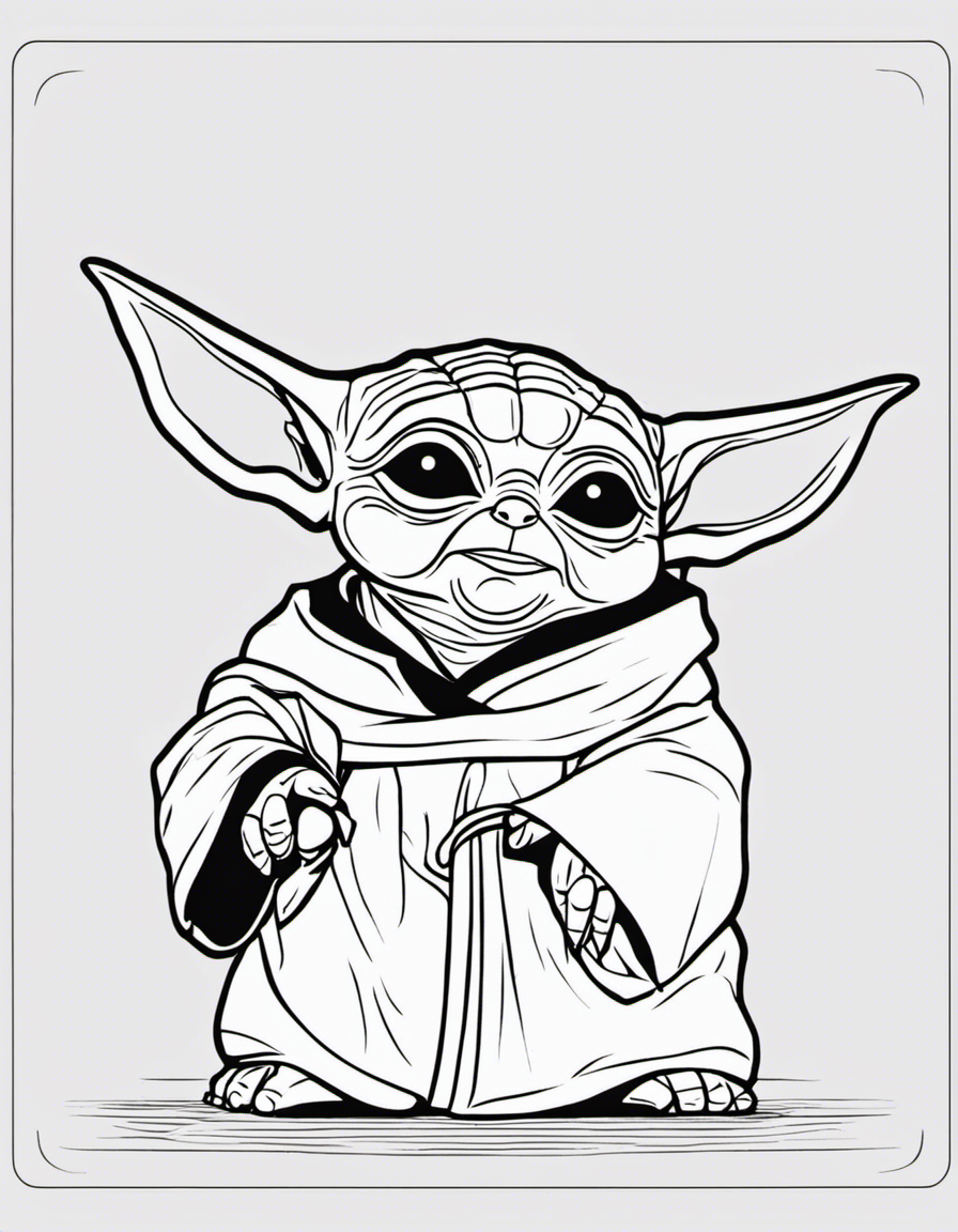 Baby Yoda Potrait