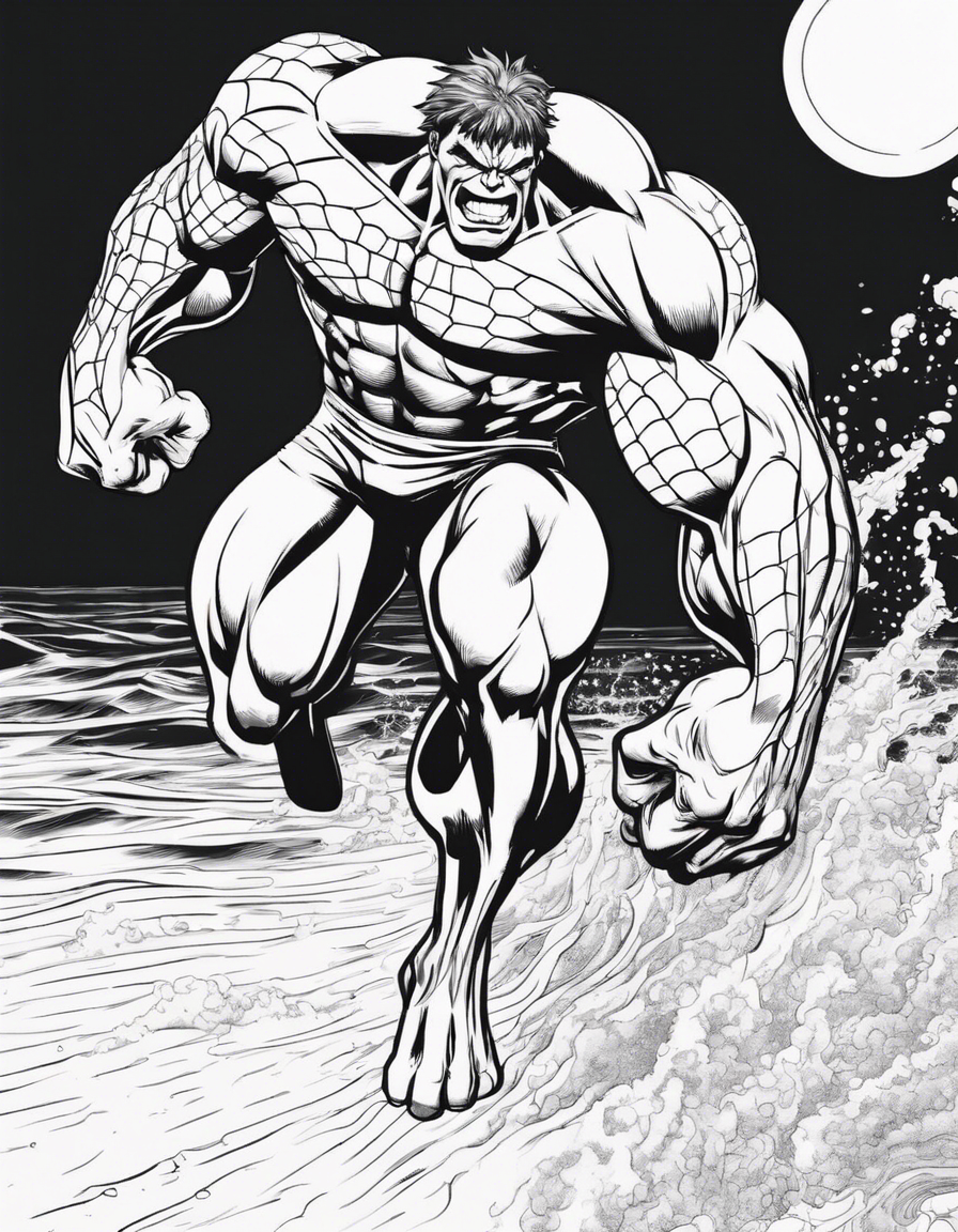 hulk coloring pages