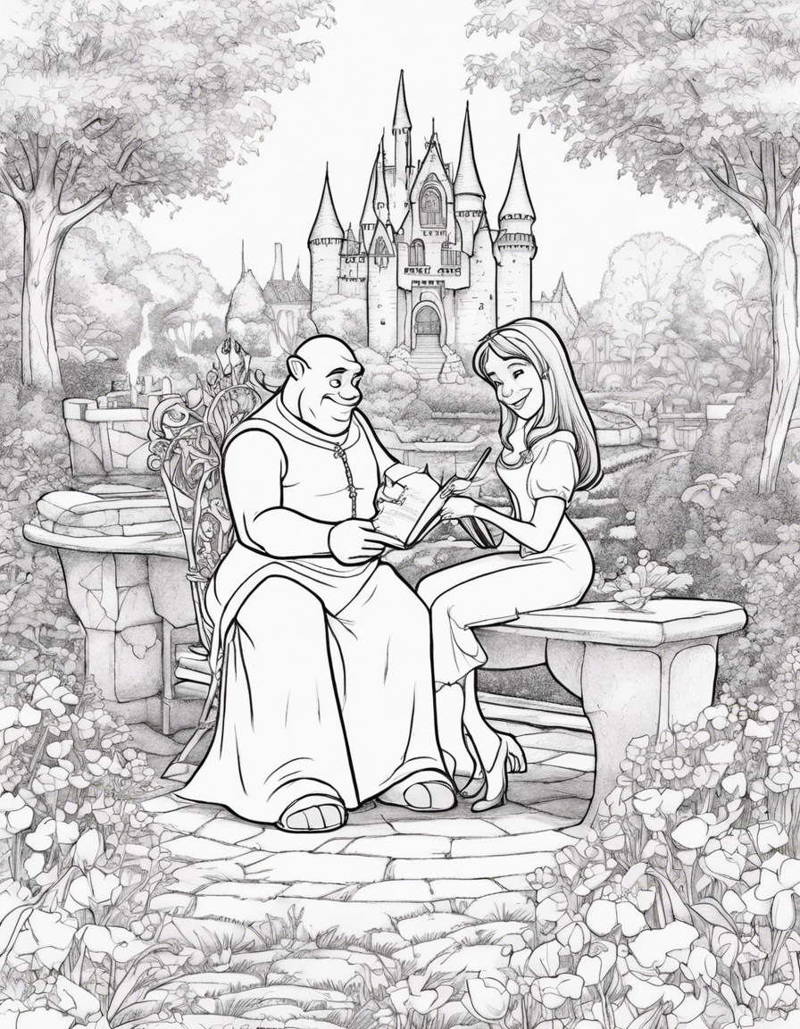 garden coloring pages