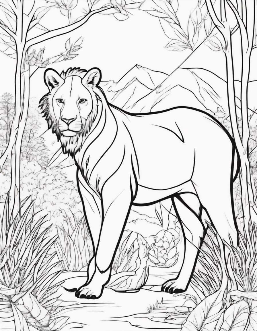 animal coloring pages