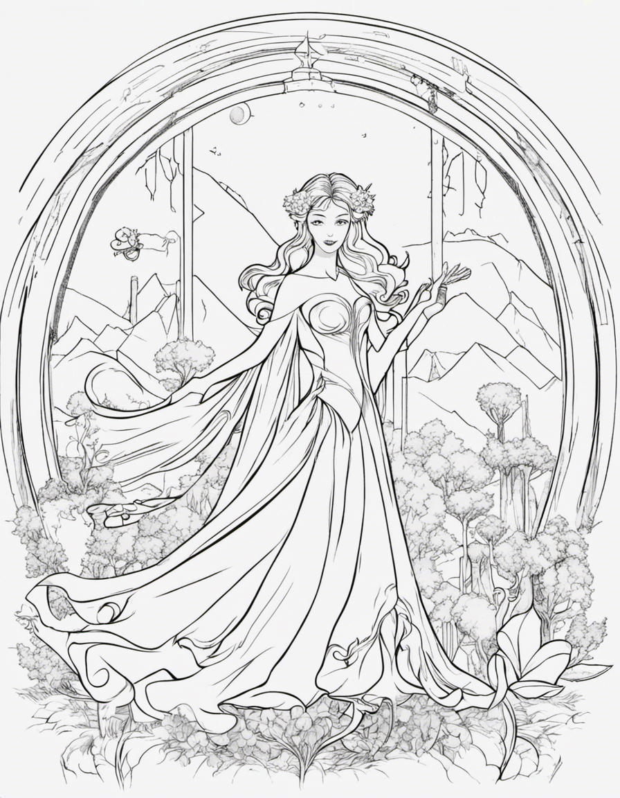 fairy coloring pages