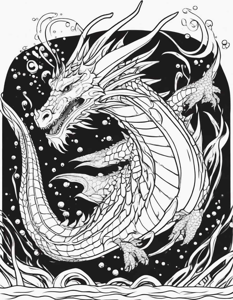 dragon coloring pages