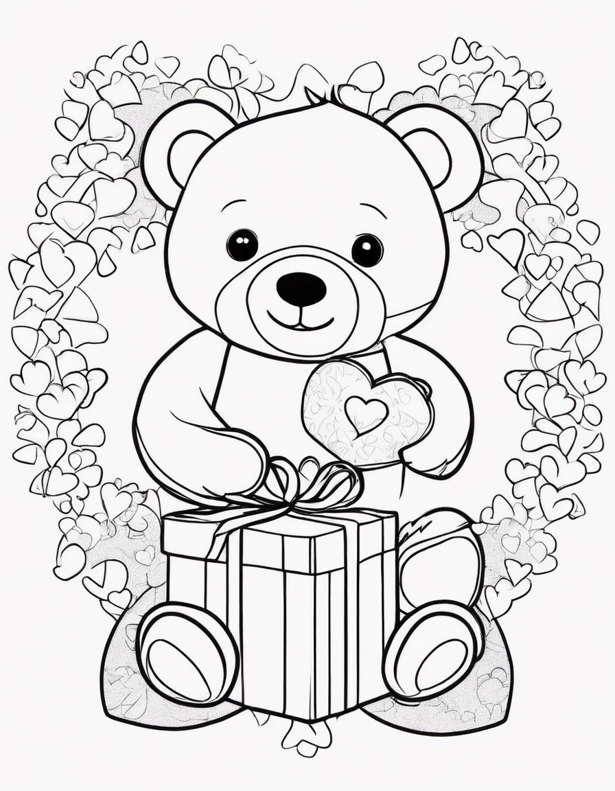 teddy bear coloring pages