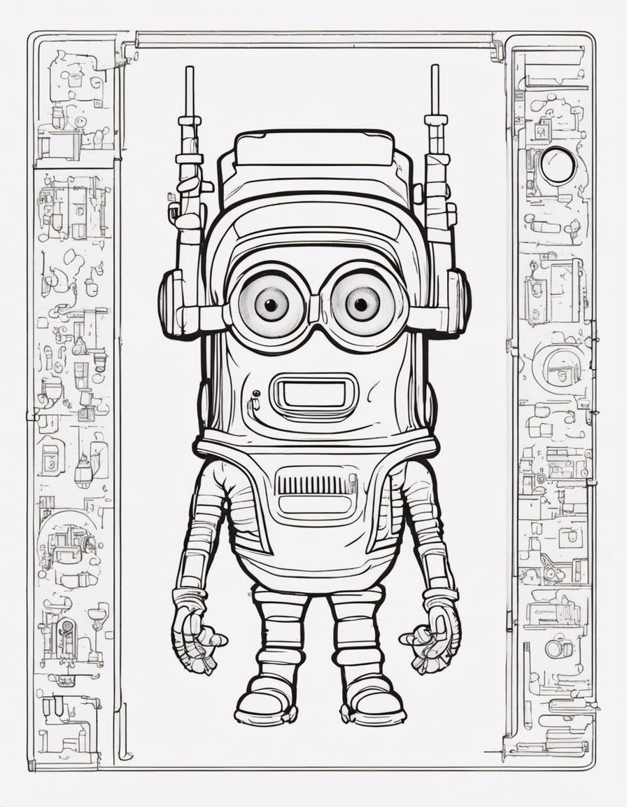 minion coloring page