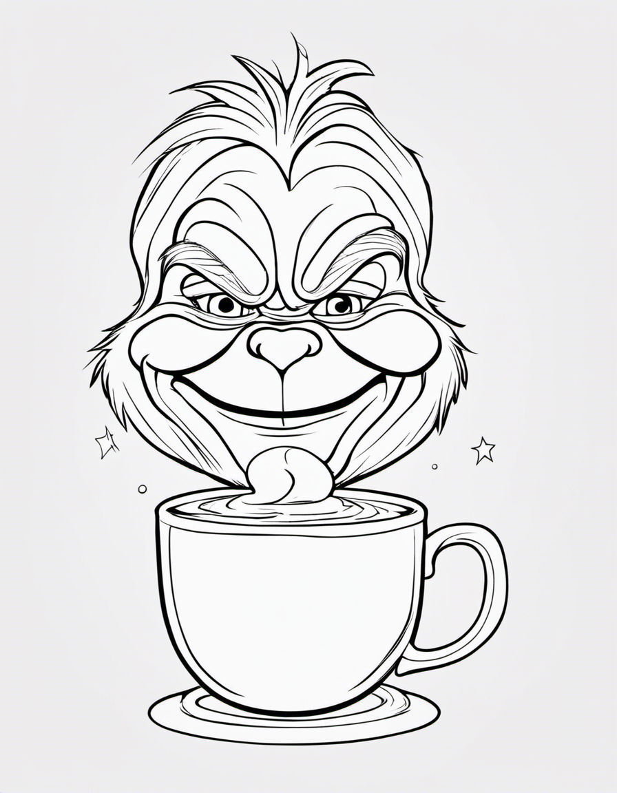 grinch coloring pages