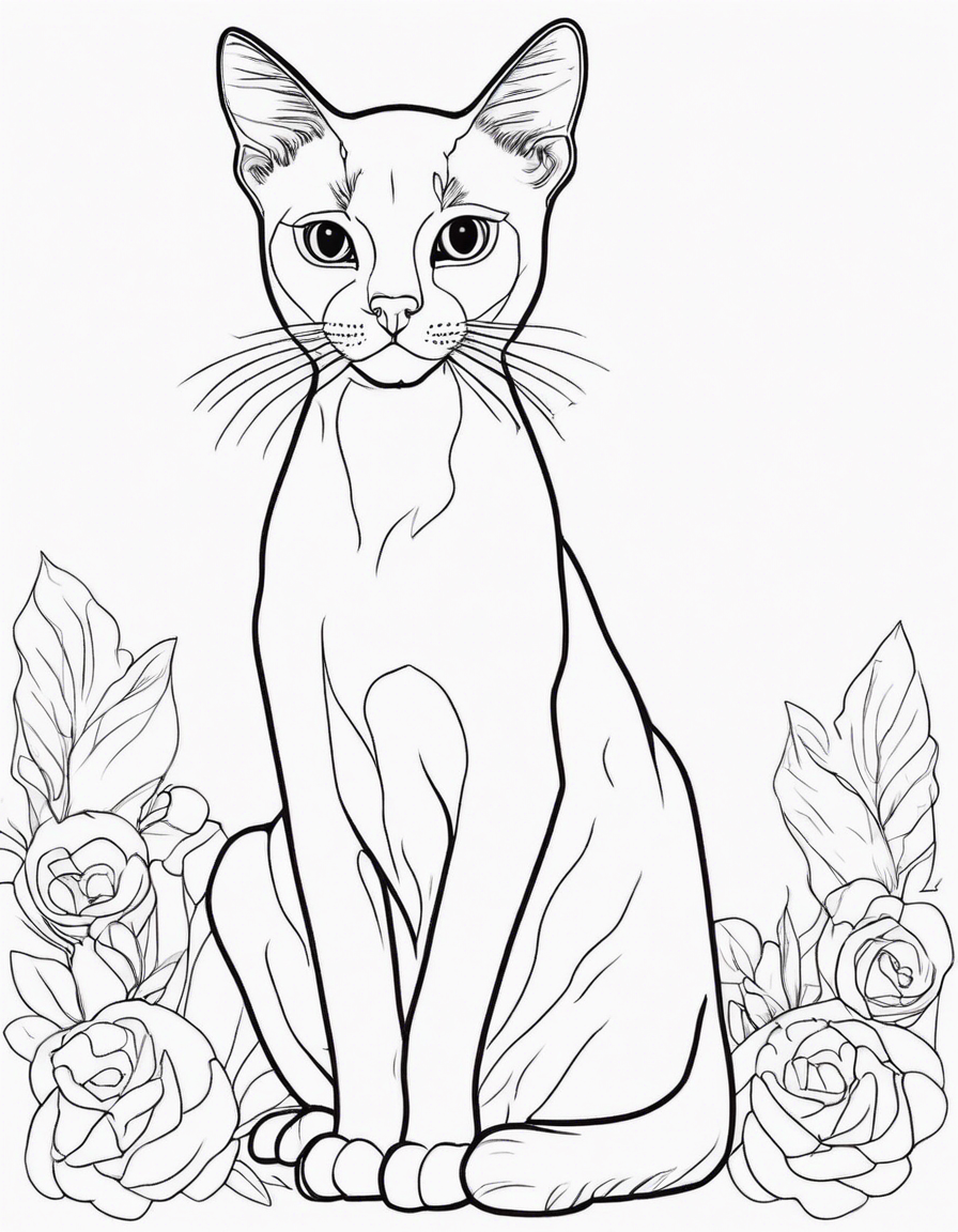 cat coloring pages