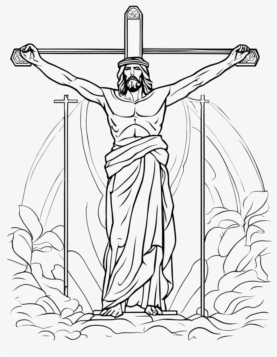 jesus coloring pages