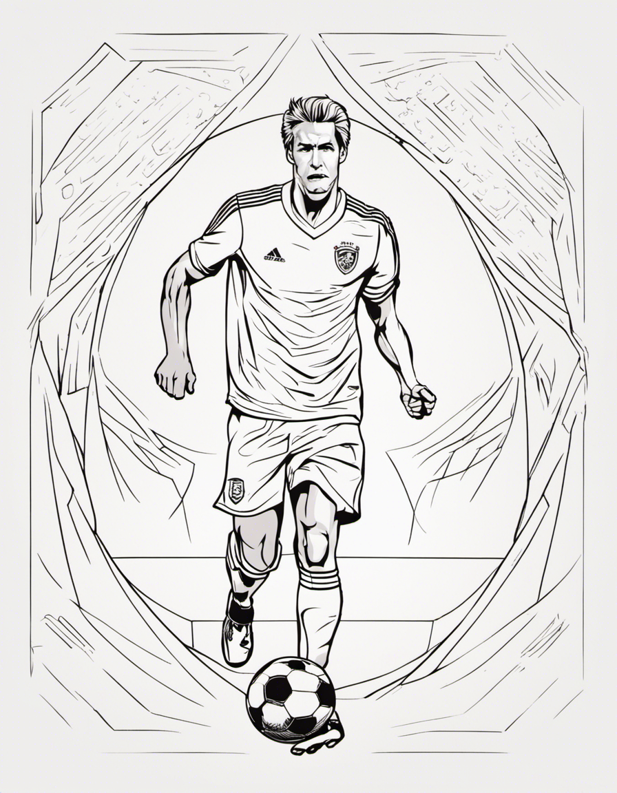 soccer coloring pages