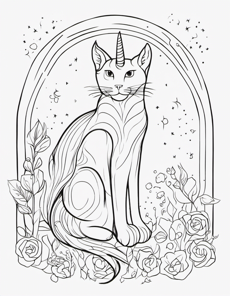 unicorn coloring pages