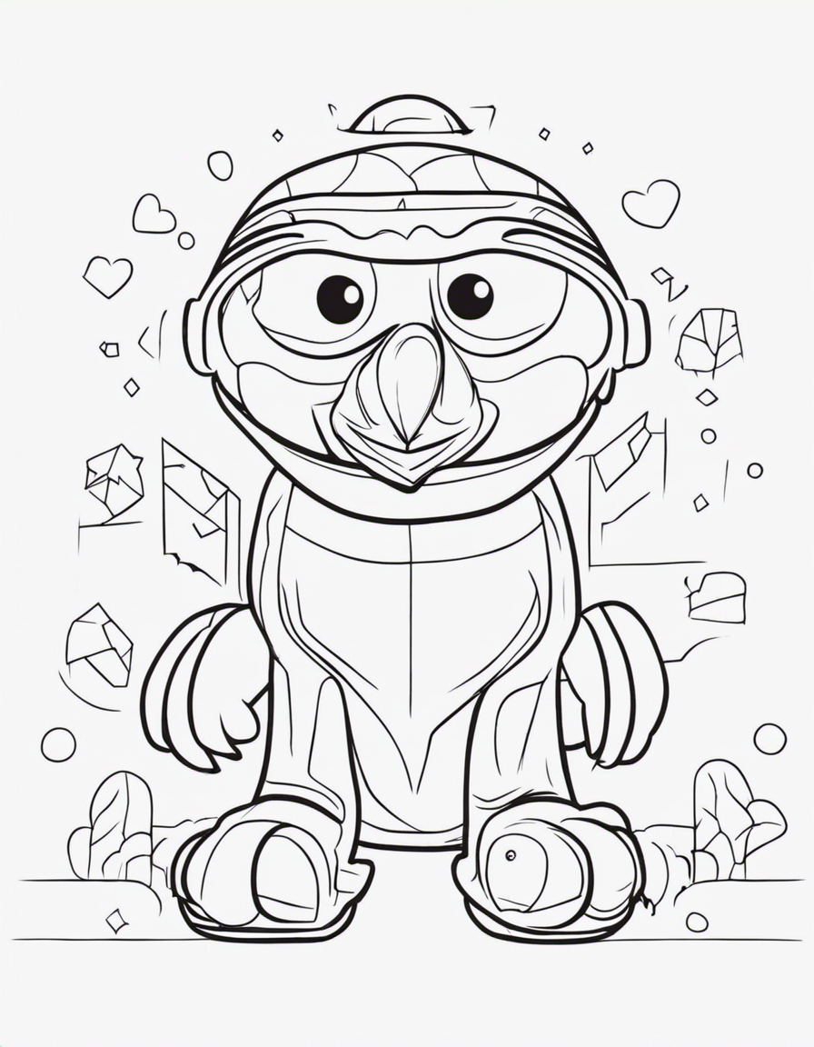 elmo coloring pages