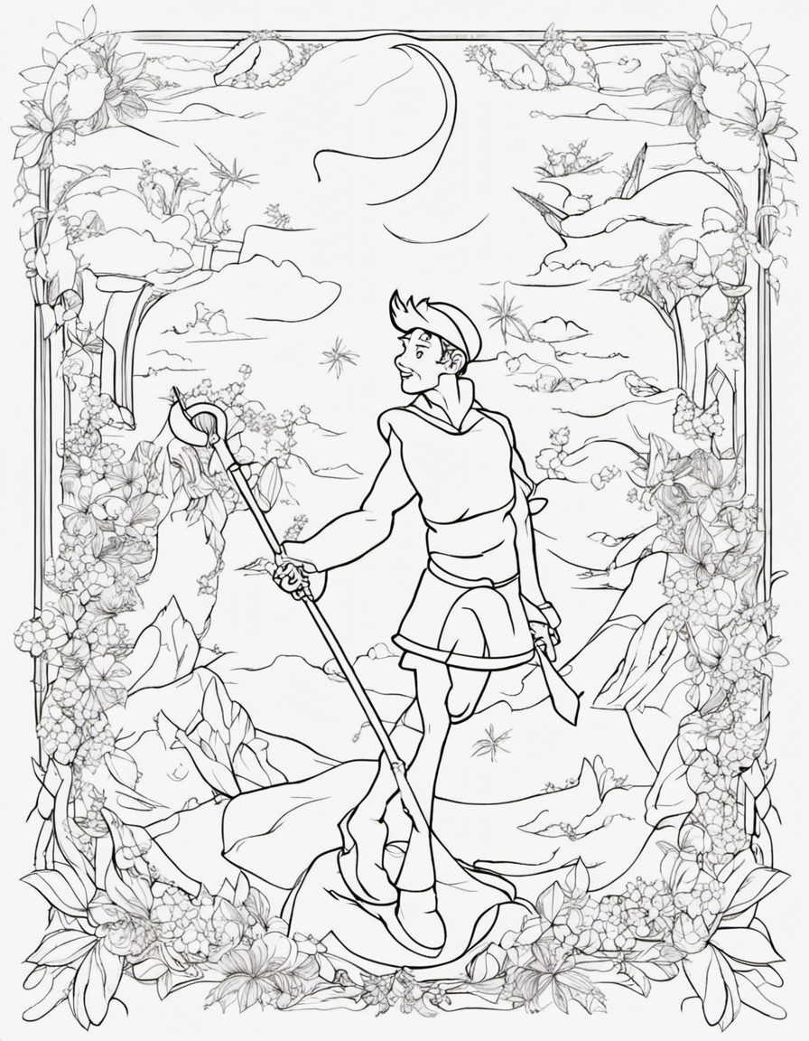 peter pan coloring pages