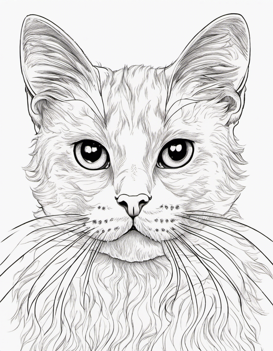 kitten coloring pages