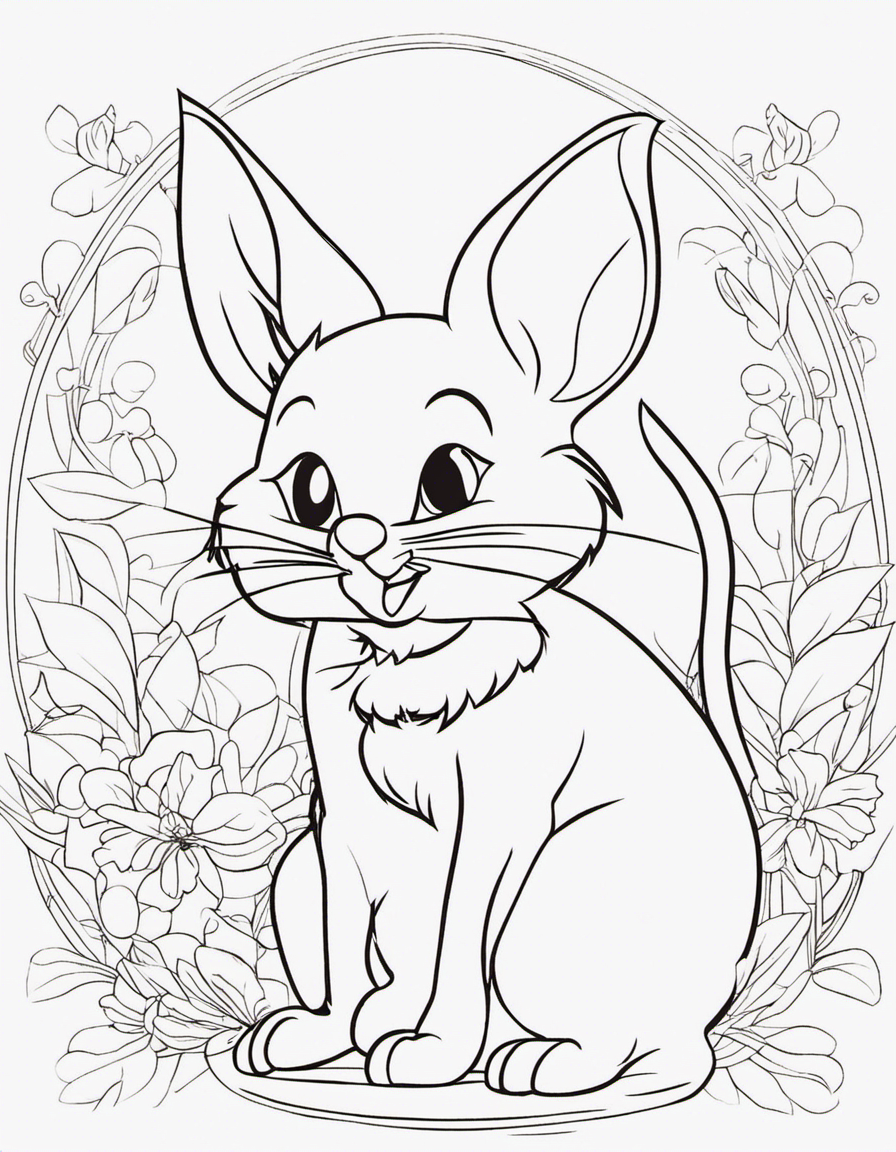 tom and jerry coloring pages