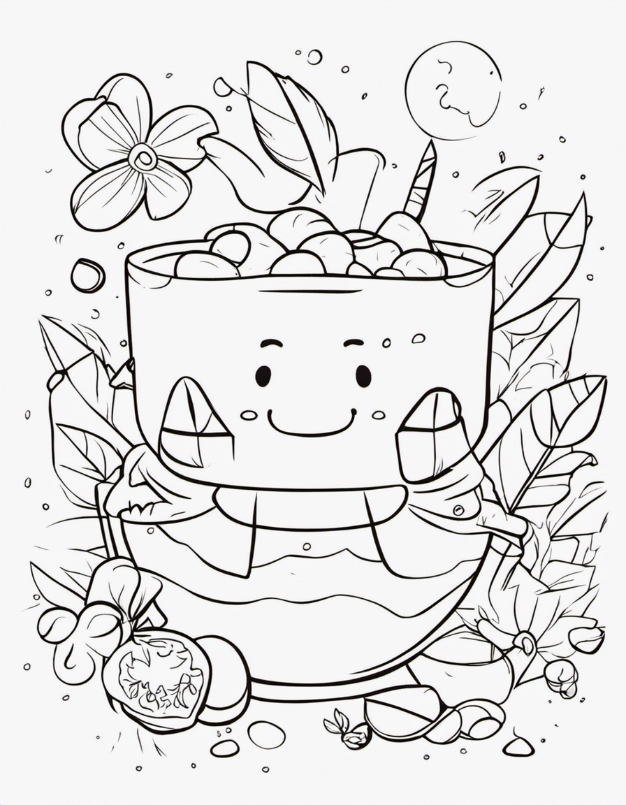 cocomelon for children coloring page