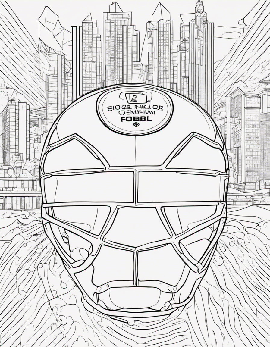 football coloring pages