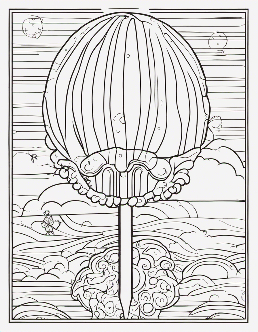 lollipop for adults coloring page