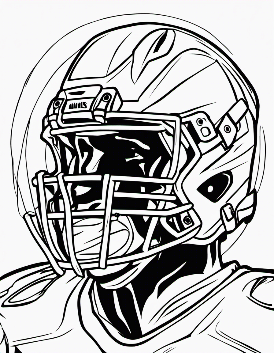 football coloring pages