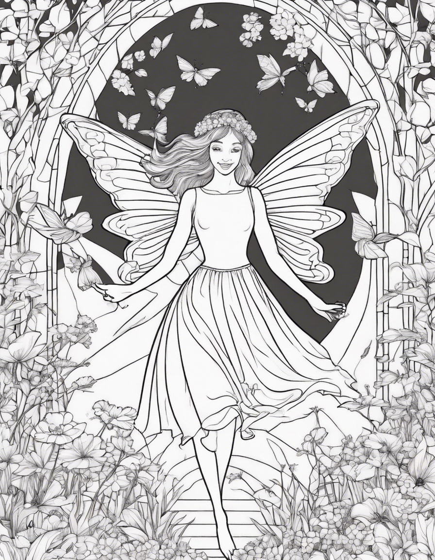 garden coloring pages