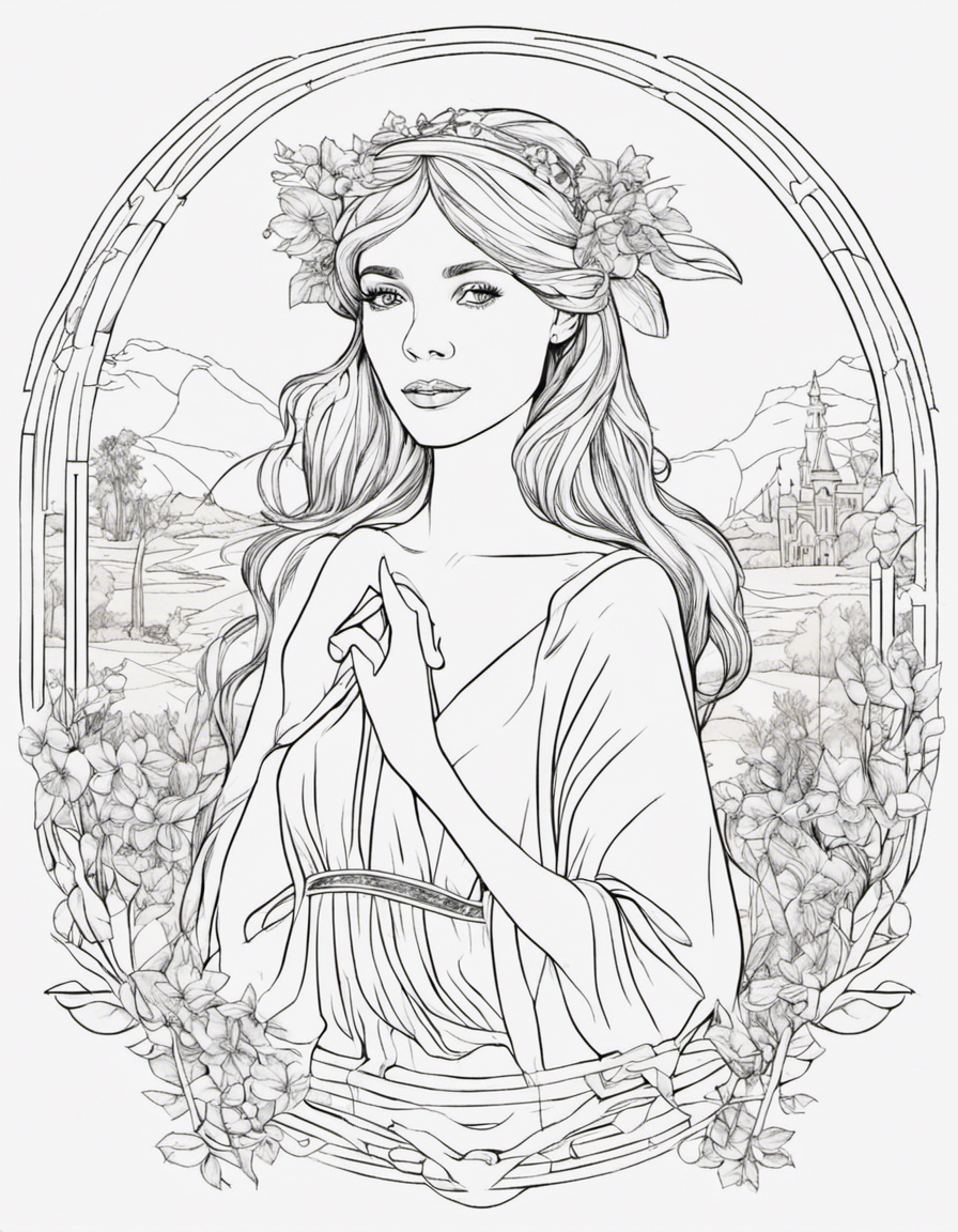 fairy coloring pages