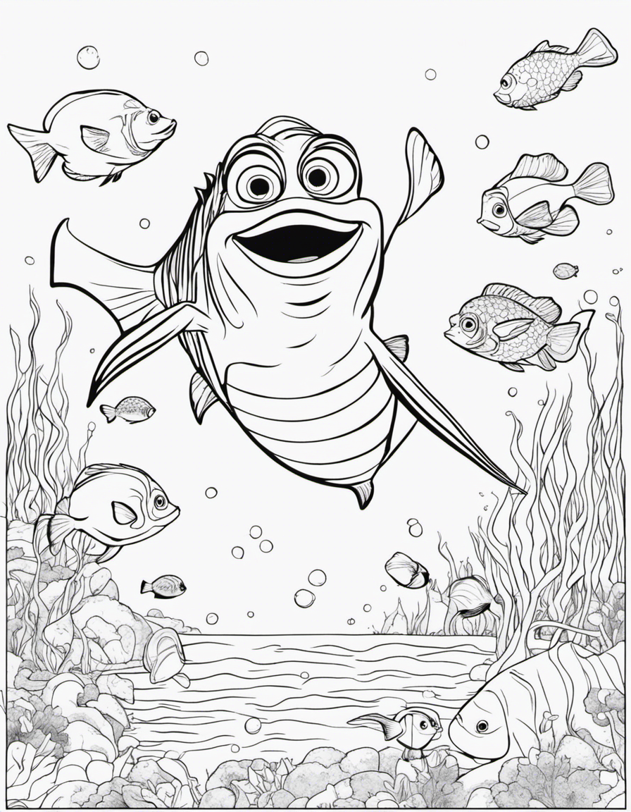 cartoon finding nemo