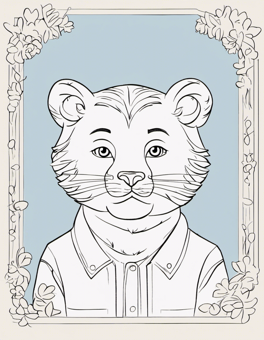 daniel tiger coloring page