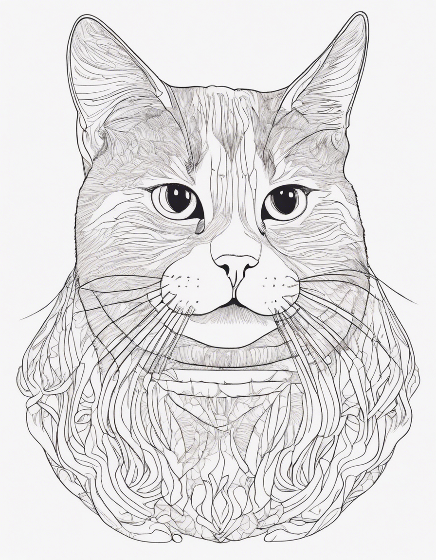 cat coloring pages