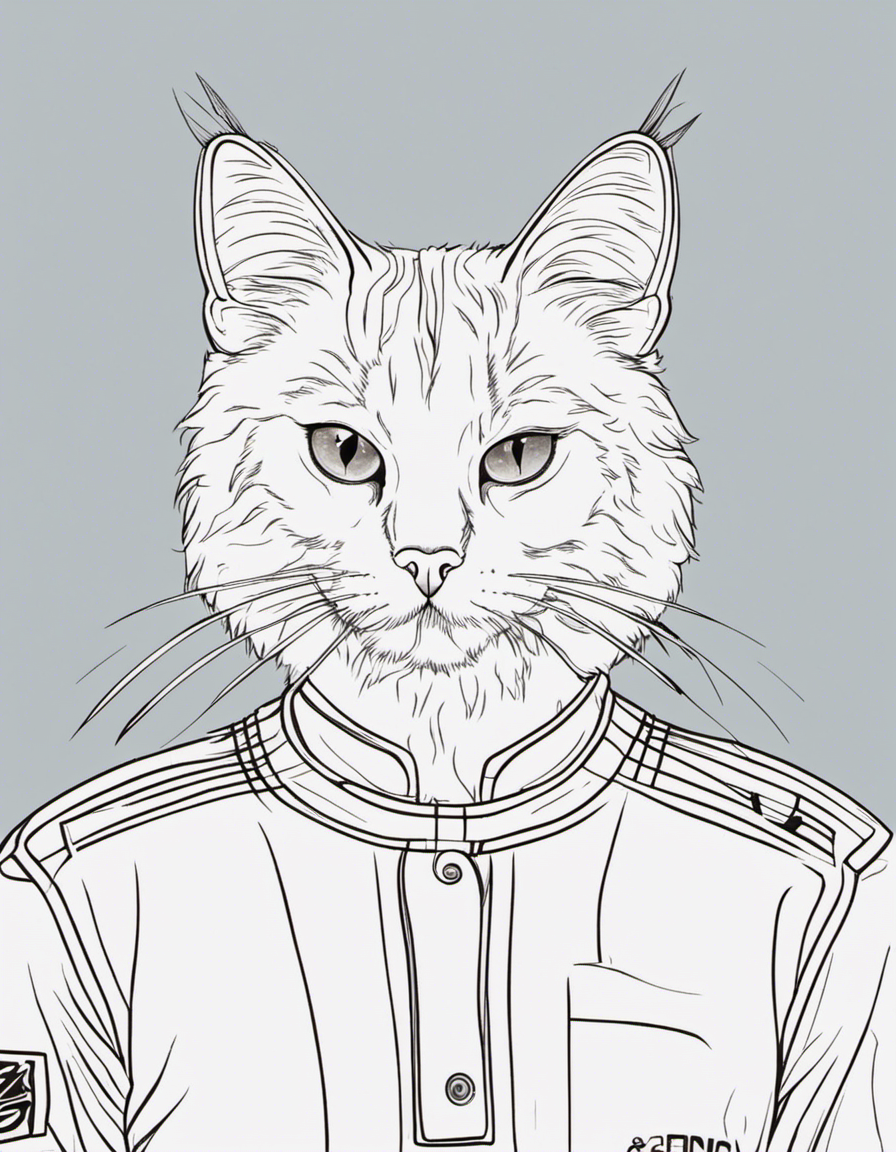 cat coloring pages