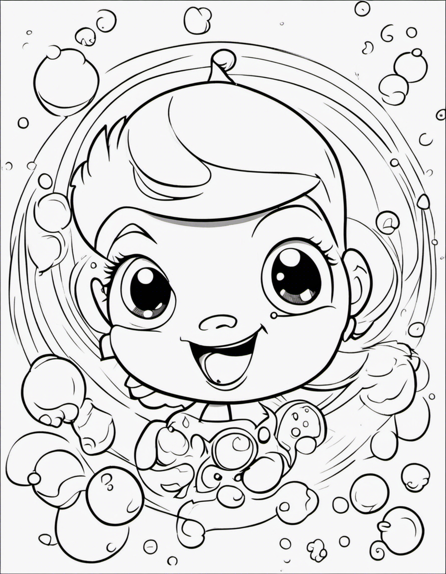 bubble guppies coloring pages