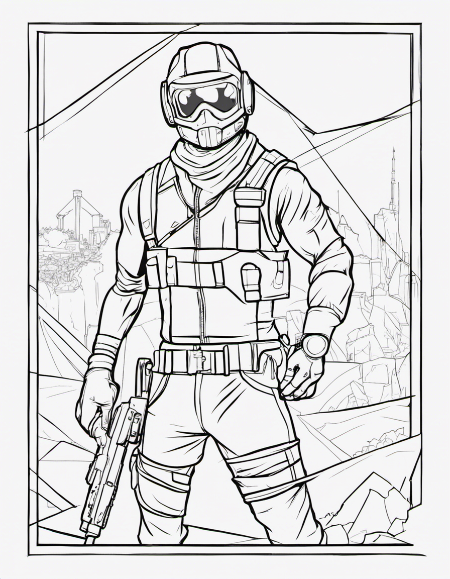 fortnite coloring page