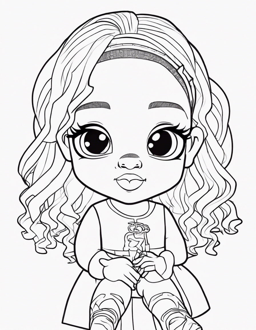 chibi coloring pages