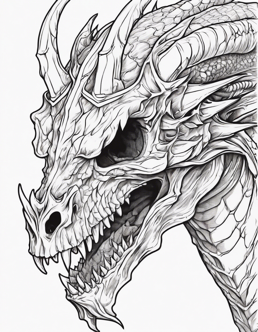 dragon coloring pages