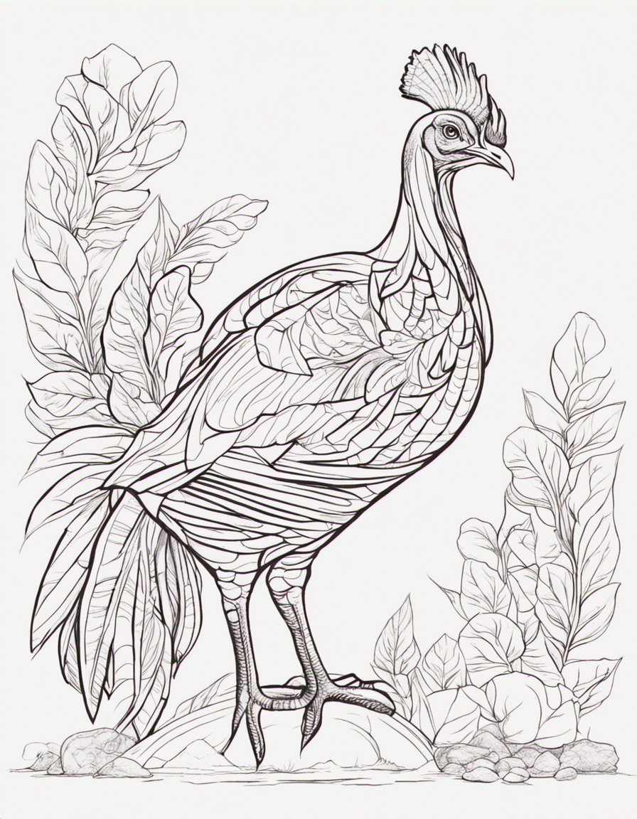 turkey coloring page