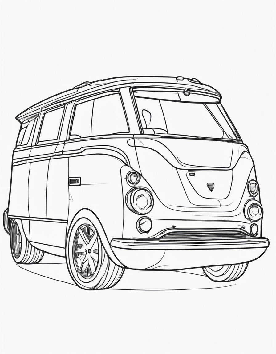 car coloring pages