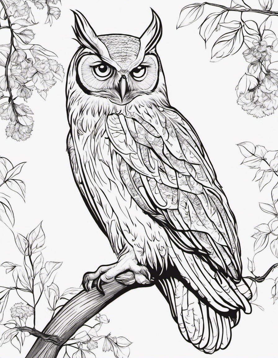 realistic owl