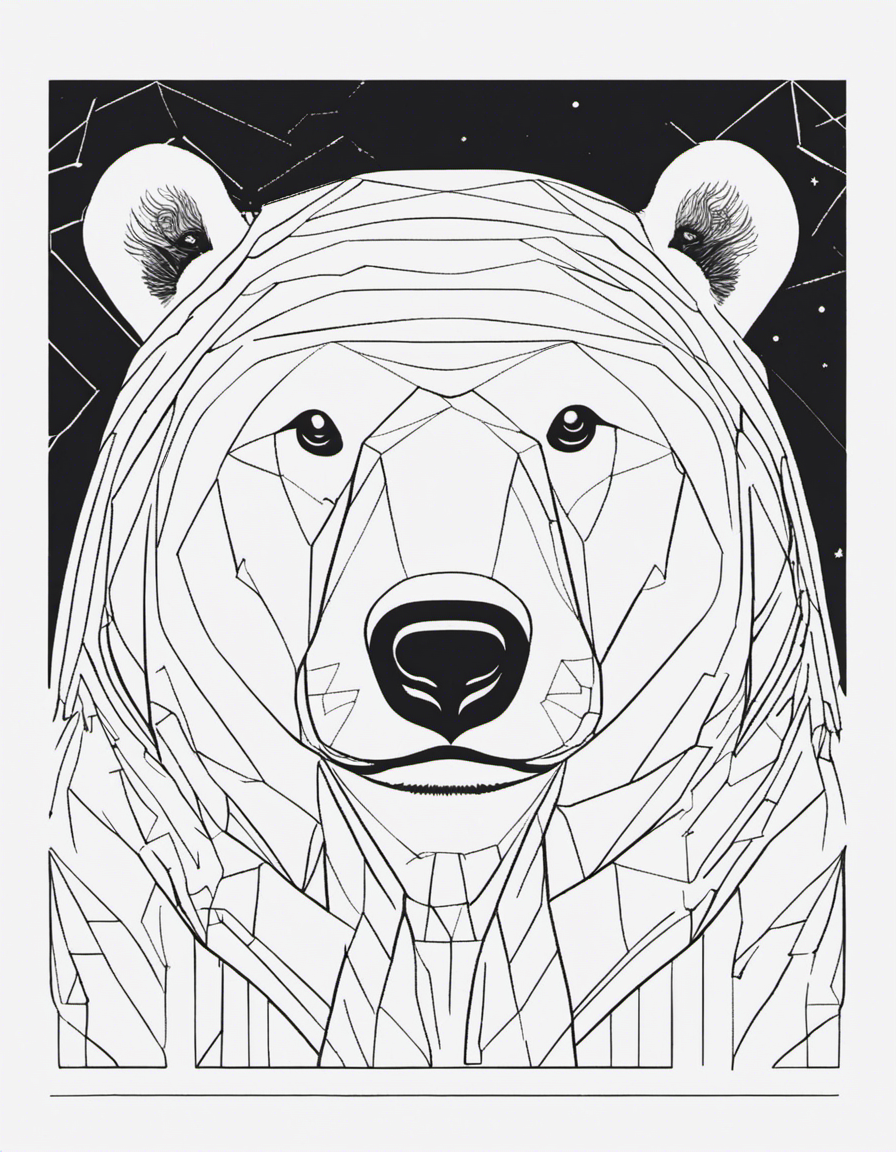 polar bear coloring pages