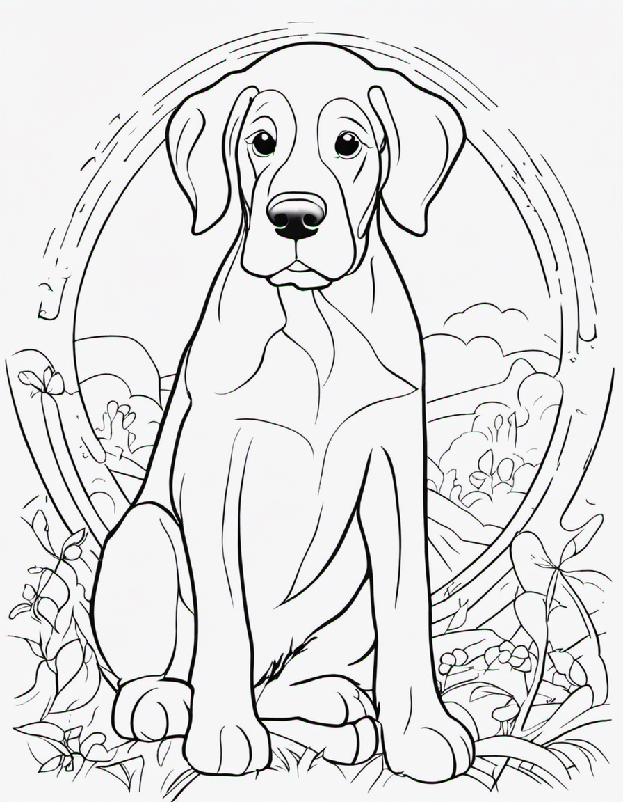 clifford coloring pages