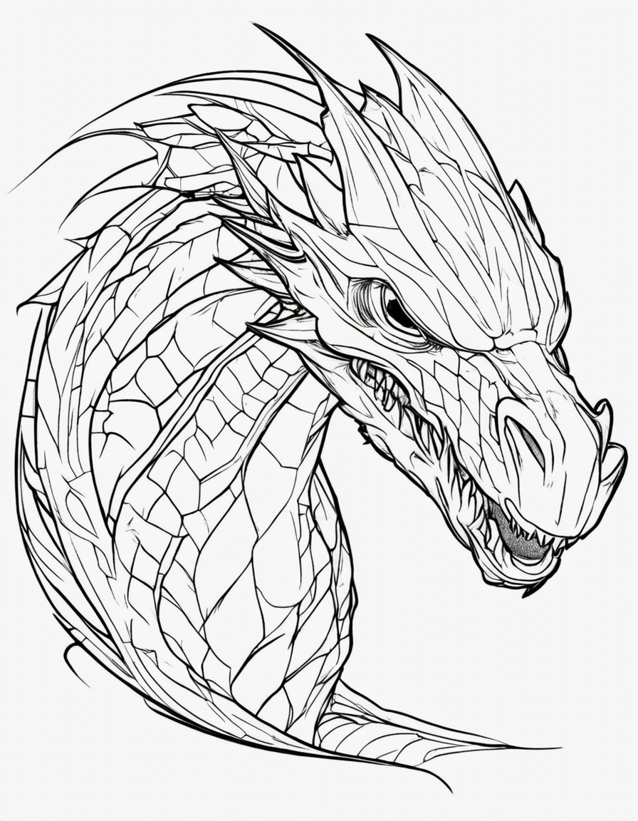 realistic how to train your dragon coloring page